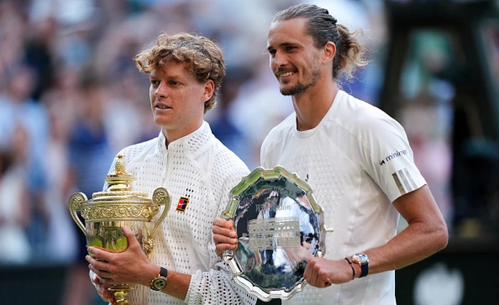 Рейтинг ATP. Сіннер повторив досягнення Г’юїтта, Звєрєв обійшов Алькараса, Фері дебютував у топ-50
